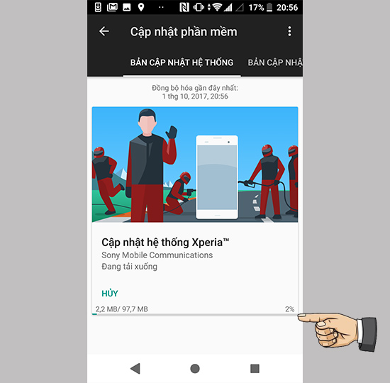 Nâng cấp phần mềm